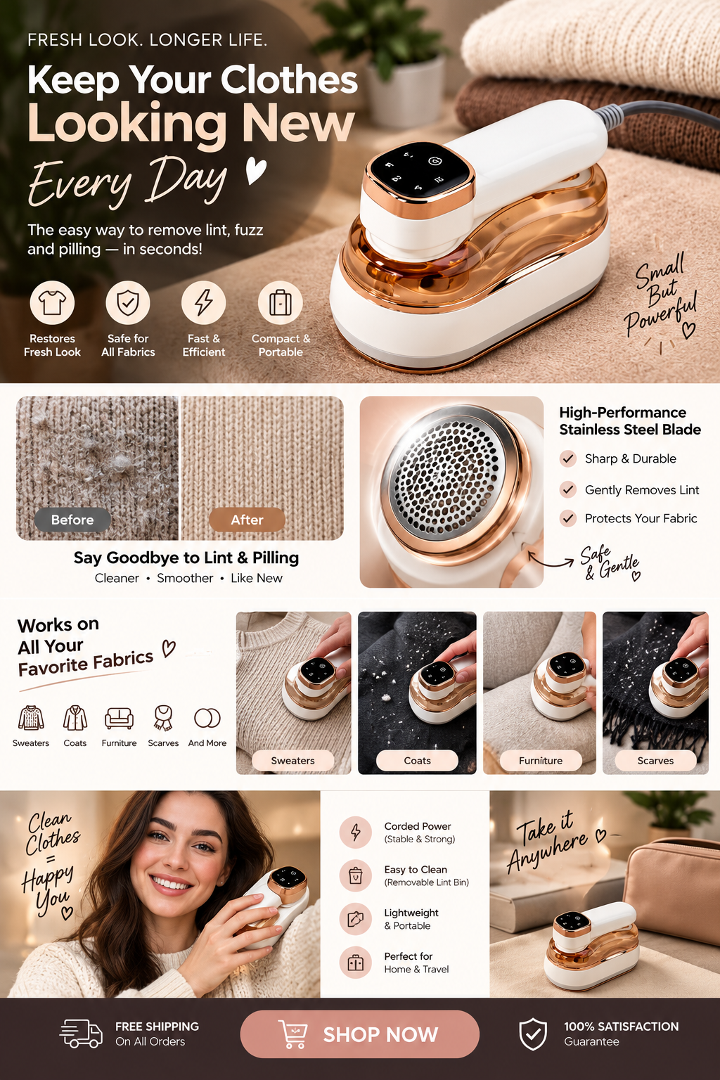 Handheld Anti-Scald Steam Iron Hanging Steam Machine High-Power Clothes Steamer For Dorms And Home Use