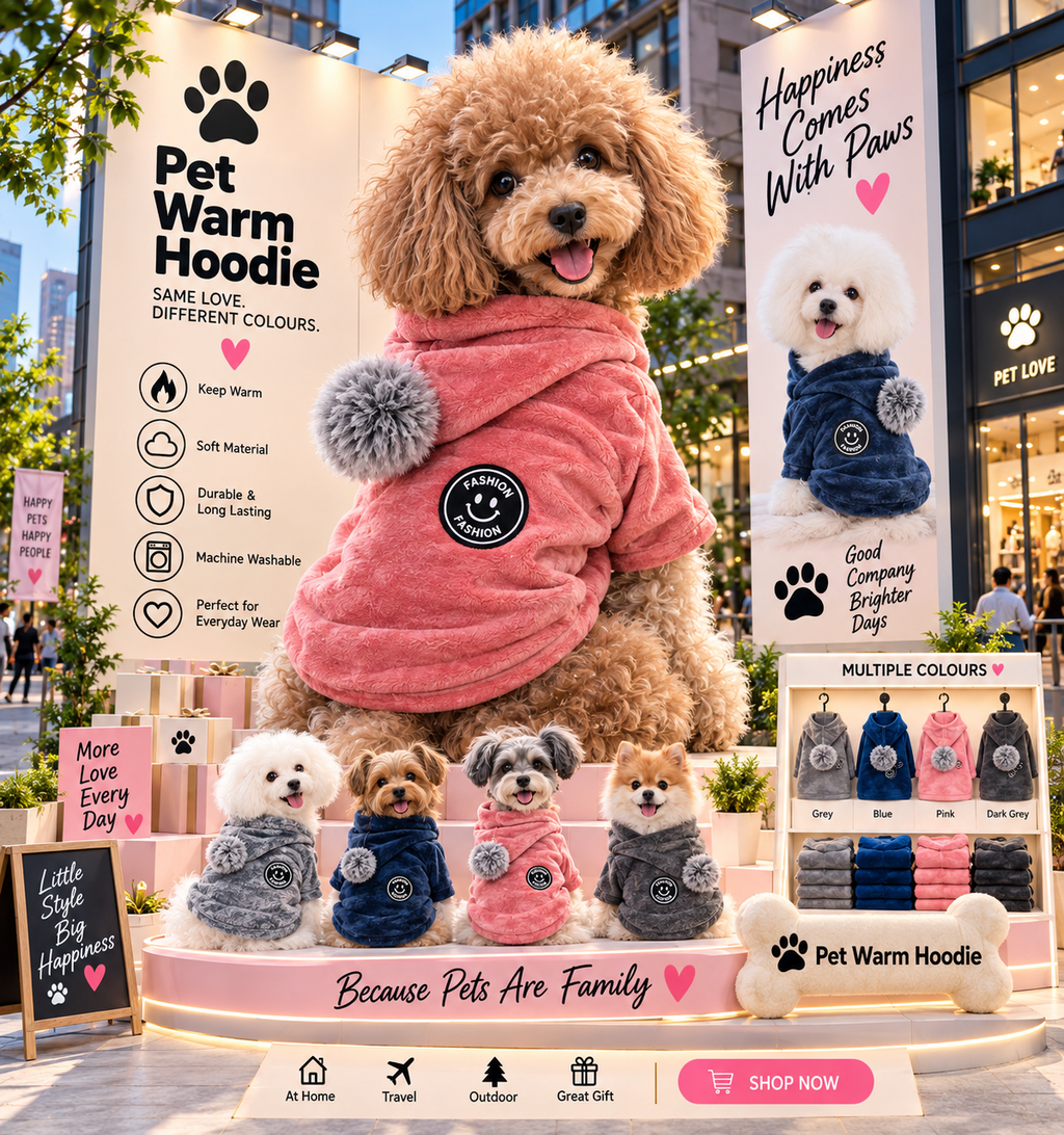 Pet Warm Hoodie