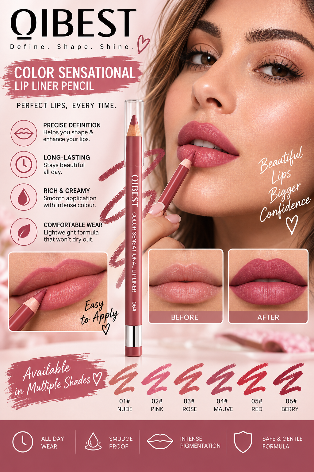 Lip Liner Pencil Color Sensational Maybelline 5 g