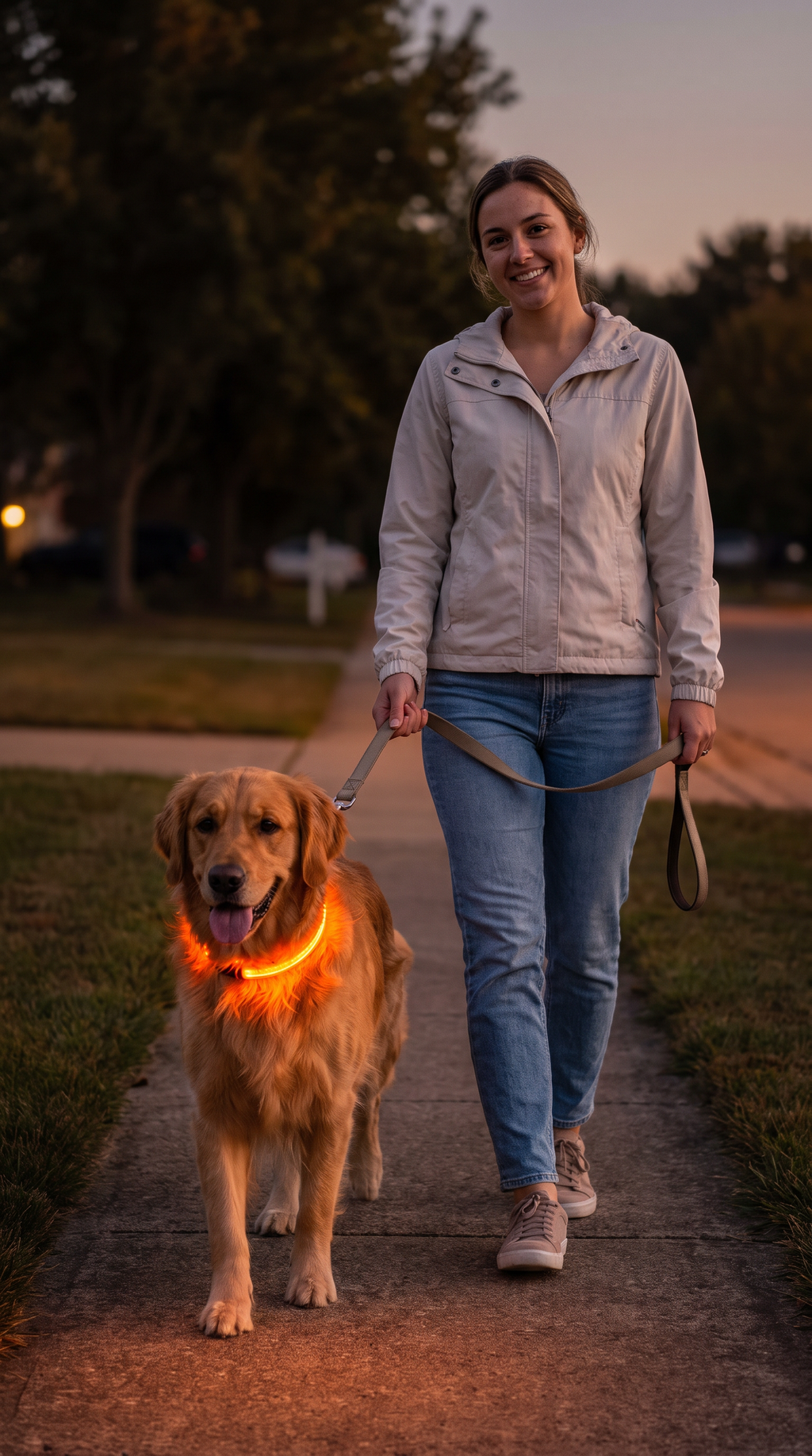 LED Light Up Dog Collar