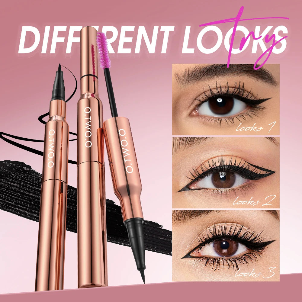 O.TWO.O Eyeliner Pencil Liquid Eye Liner Waterproof Smudge Proof Quick