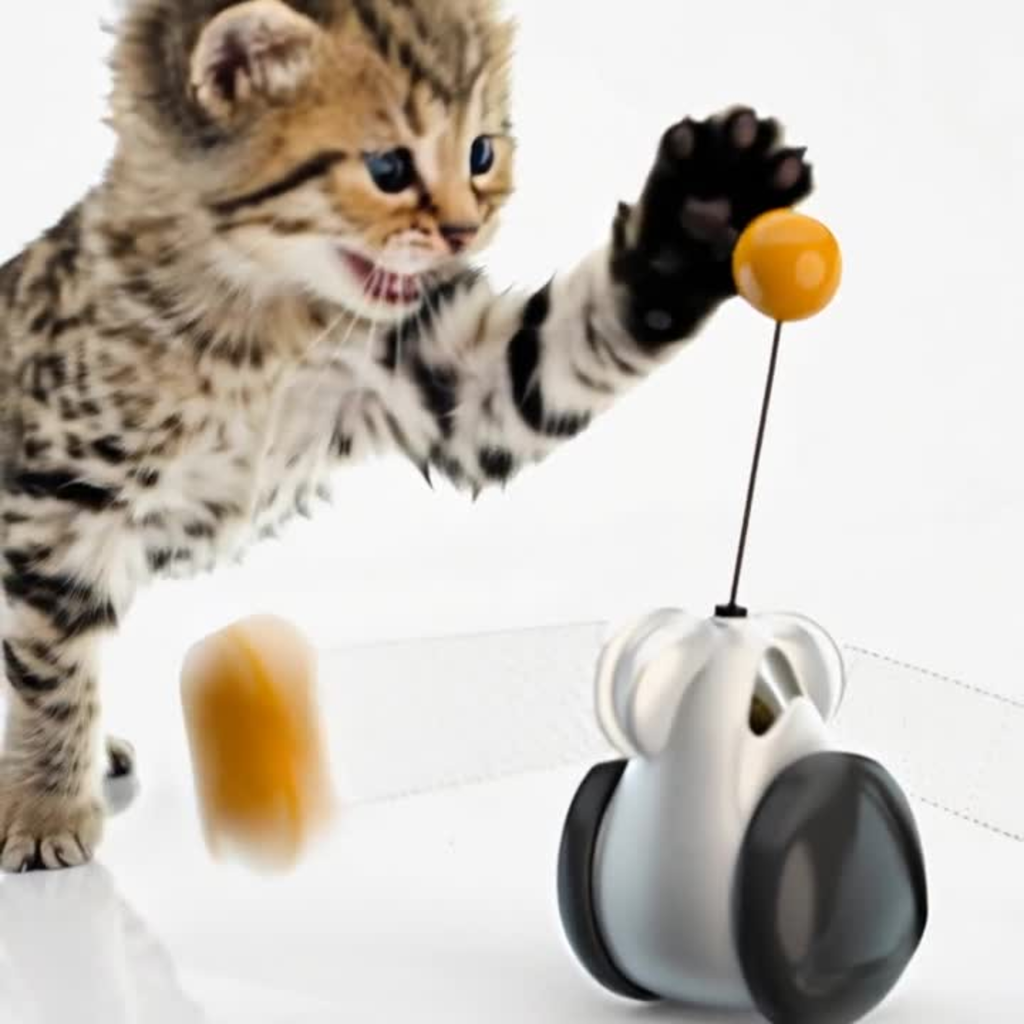 Tumbler Balanced Wheel Swinging Ball Cat Toy